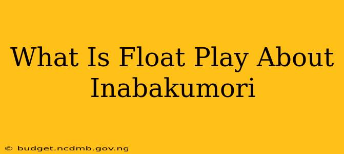 What Is Float Play About Inabakumori