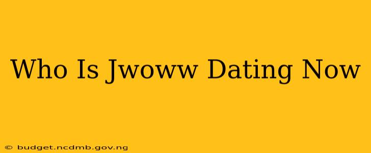 Who Is Jwoww Dating Now