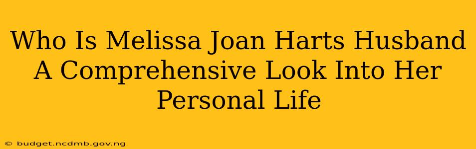 Who Is Melissa Joan Harts Husband A Comprehensive Look Into Her Personal Life