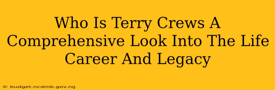 Who Is Terry Crews A Comprehensive Look Into The Life Career And Legacy