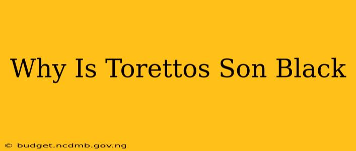 Why Is Torettos Son Black