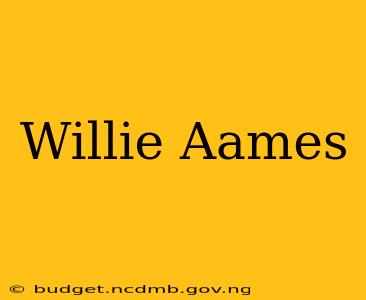 Willie Aames