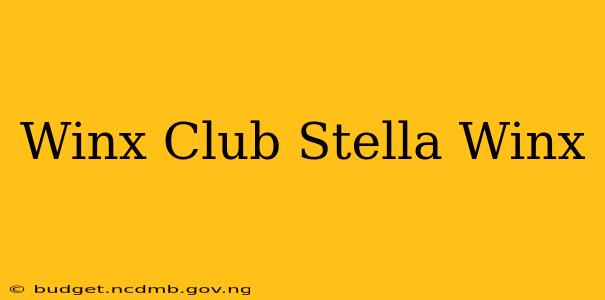 Winx Club Stella Winx
