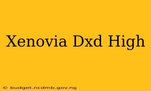 Xenovia Dxd High