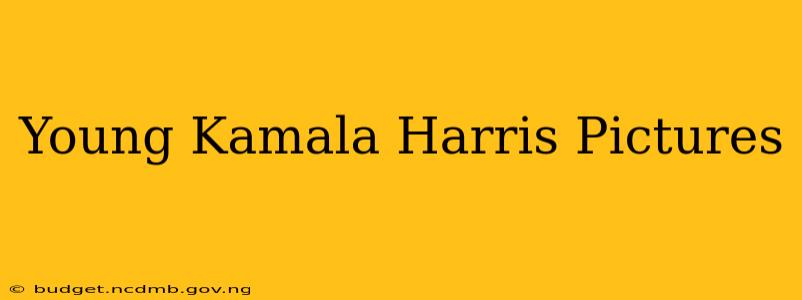 Young Kamala Harris Pictures